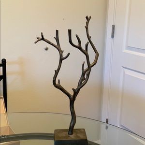 Metal Tree- Necklace Holder